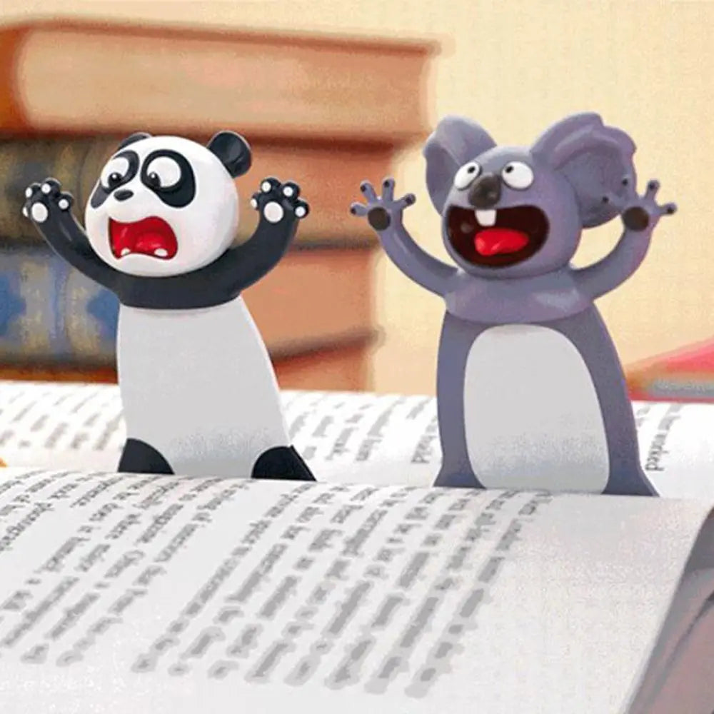3D Cartoon Animal Bookmarks